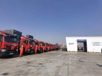 换电仅需5分钟，中国重汽30台电动集卡交付日照港