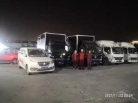 连夜保养 江淮轻卡河南正裕服务站为顺丰提供贴心保障