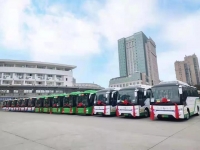 新车启新年！仙游32辆金旅新能源公交车正式投运