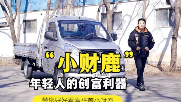 没有门槛，年轻人跑运输创业，这款微卡值得你好好看看！