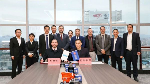 玉柴与巴西MWM公司签订战略合作协议