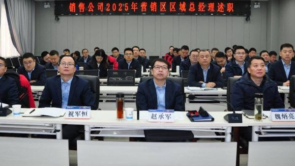 目标牵引 敢于担当 谋篇布局启新程——销售公司召开2025年营销区区域总经理述职
