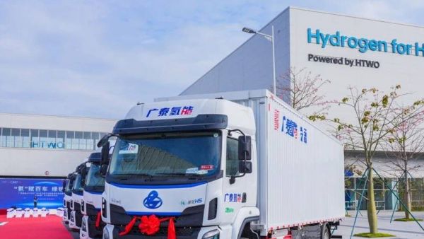 乘龙报社 | 百台乘龙H5氢燃料大单桥交付广泰氢能，共筑广州绿色运输新篇章