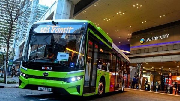 比亚迪再获新加坡210台电动大巴订单