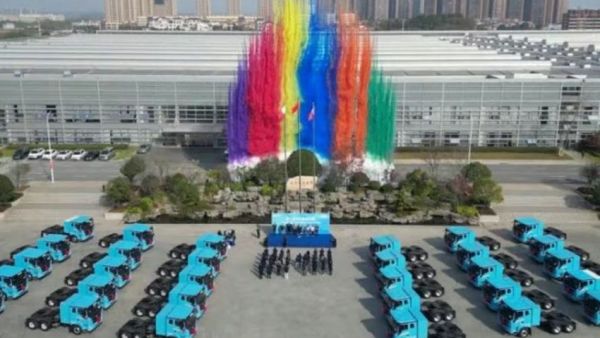 首次考察签百台！三一重卡与宣城山岭运输共启绿色物流新征程