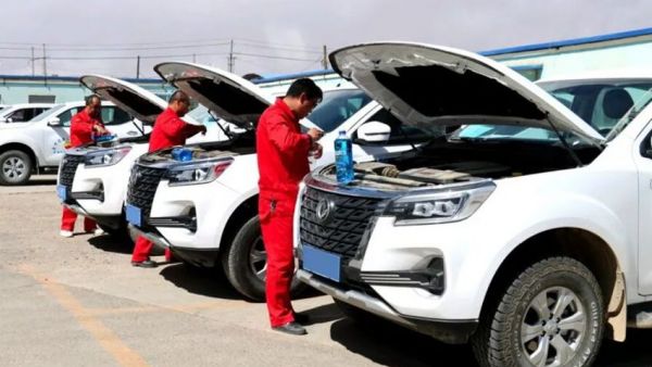 骐迹20载|风雨同舟,锐骐皮卡在路上!