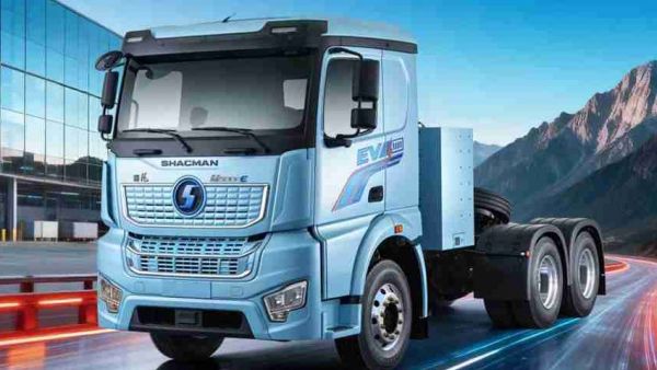 【明星产品】陕汽新能源M5000E 轻量化版牵引车 超级节能 超轻自重！