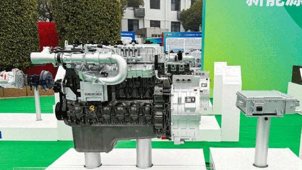 玉柴发布全球首个飞轮增程技术品牌