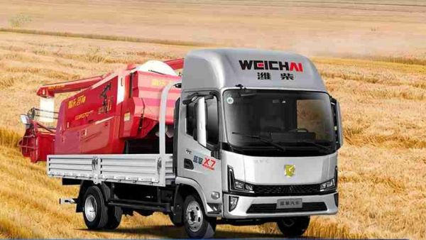 【好车助复工】今日推荐 - 潍柴蓝擎X7收割机运输车，麦客创富搭档！