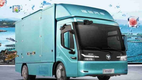 全维硬核赋能，冷链鲜行无忧，福田启明星，纯电轻卡新标杆！