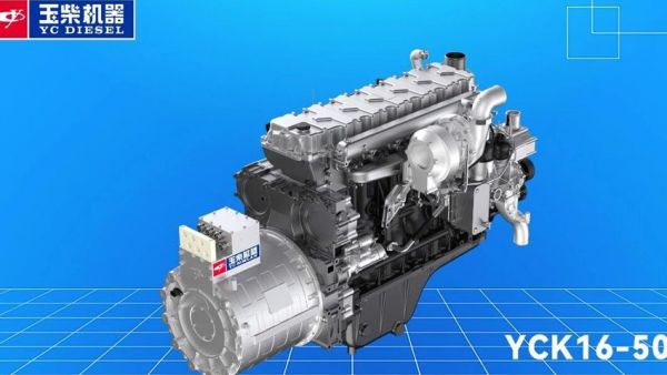 玉柴飞轮增程系统配套混合动力机车实现量产