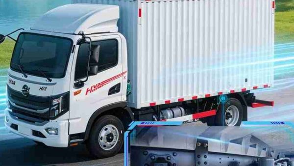 东风华神HV3新能源轻卡：轻盈创富理想型，高效出勤至优解！