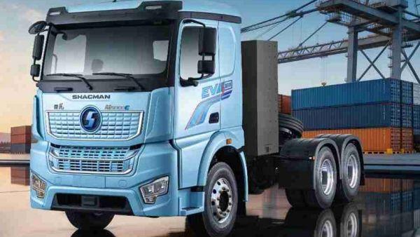 【明星产品】新能源M5000E智远405牵引车 焕新动力 极智节电