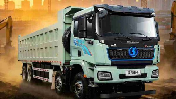 【明星产品】X5000E新能源自卸 大电机超强承载 王者本色