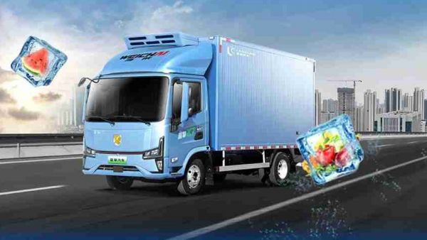 【擎领全场景】潍柴蓝擎新能源冷藏车以科技驱动冷链运输从容领跑！