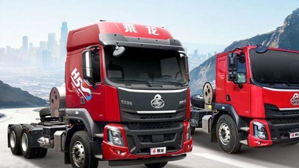 鲜乘直通车 | 乘龙H5超轻版2.0 LNG子母车：动力、自重、收益全面升级