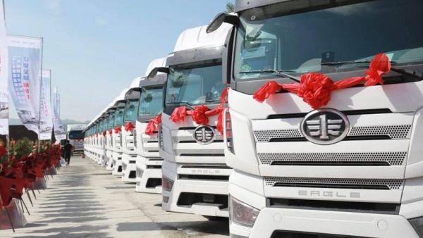 “辽”望全球，解放同行！50辆J7 TIR交车！
