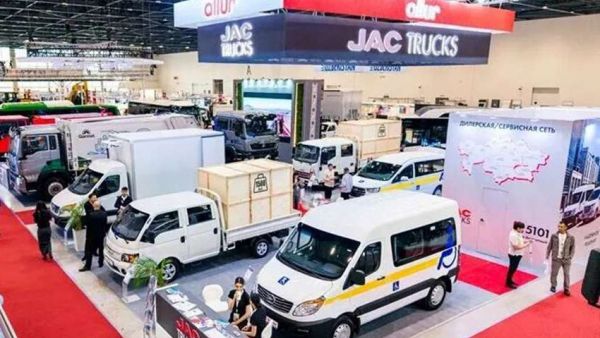 逆势增长｜JAC新品闪耀亮相哈萨克斯坦国际商用车展