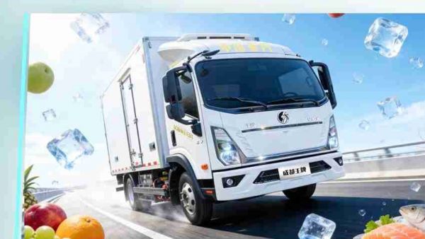 高效不断冷，新鲜不掉链，重汽王牌V3-X EV冷藏车！