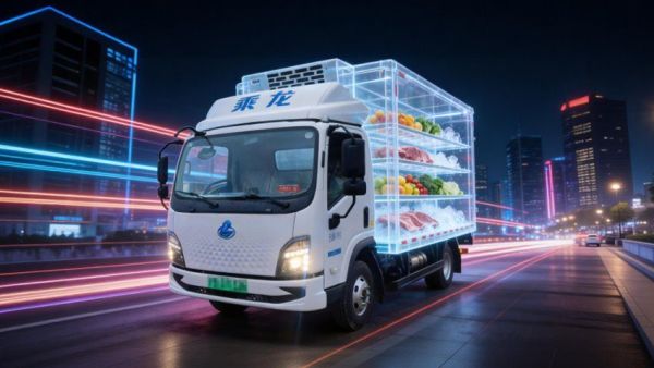 鲜乘直通车 | 盛夏抢“鲜”，乘龙翼威2大电量冷链车释放硬核“挣”能量