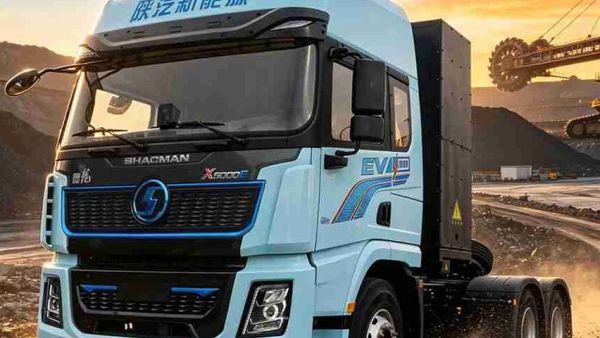 【明星车型】陕汽新能源X5000E 大电机 大电量 超大驾驭！