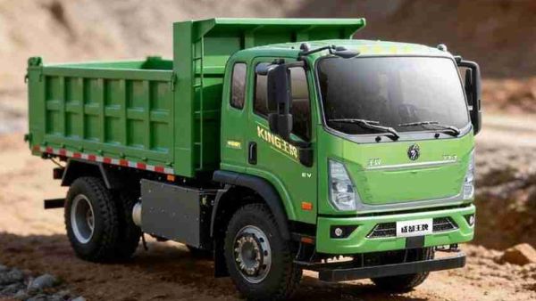 实用、耐用、好用，工程建设实力派，重汽王牌V3-X EV自卸车！