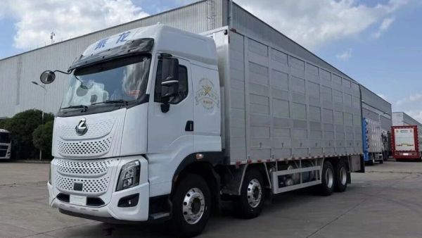 鲜乘直通车｜运输升级，收益稳增：乘龙 H7 Pro 8×4 恒温畜禽车助力卡友跑稳每一趟收益