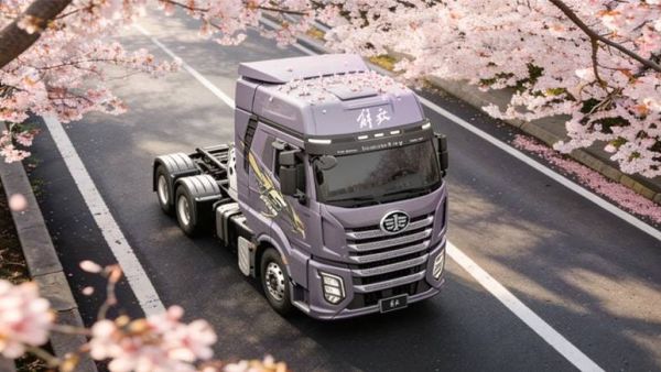 J6 Pro 6SV3 LNG牵引车，赢运之路越跑越赚!