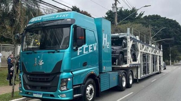 中国氢能重卡首秀巴西赛道,未势能源实景运营获权威认可!