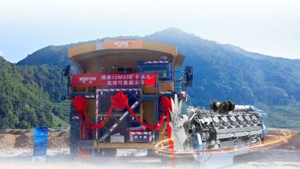 超级引擎｜潍柴12M33正式交付，大型矿用动力自主化迈出关键一步