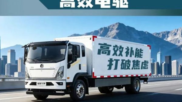 续航够长，底气够足，300公里实力续航，城配城际一车搞定，重汽王牌 V3-X EV 载货车！