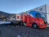 “中国雪蜡车”亮相冬奥会赛场 中国重汽为奥运健儿保驾护航