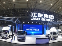 闪耀2023中国国际商用车展，江淮1卡“星链1号”技术品牌携全新一代新品亮相！