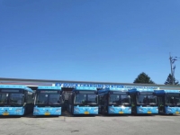 50台搭载“微宏芯”纯电动大巴再入韩国