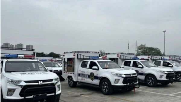 庆铃汽车批量应急车辆入列，筑牢重庆应急救援“安全堤坝”